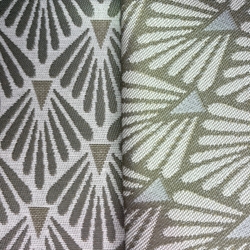 TISSU JACQUARD FLUOR ECAILLE TAUPE 