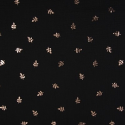 DOUBLE GAZE FEUILLE NOIR