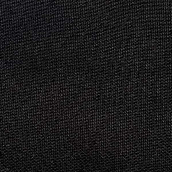 TISSU TOILE COTON RIVIERA NOIR