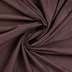 TISSU SUEDE MISTRAL MARRON