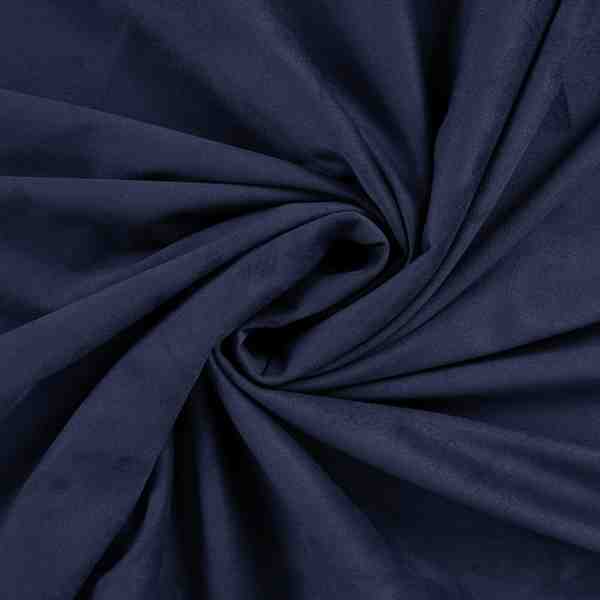TISSU SUEDE MISTRAL BLEU MARINE