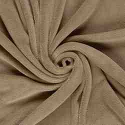 TISSU POLAIRE DOUDOU BEIGE
