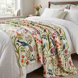 TISSU THEVENON SIEGE MATHILDE FOND BLANC