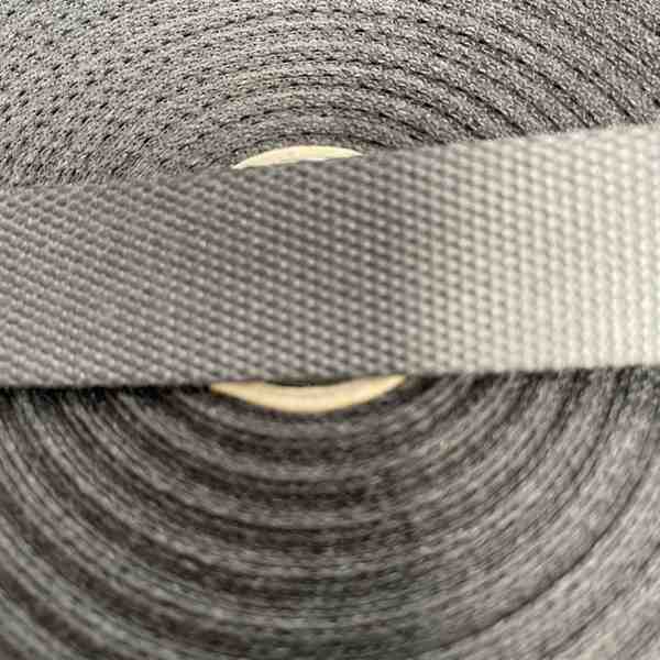 SANGLE 30MM POLYESTER GRIS ANTHRACITE
