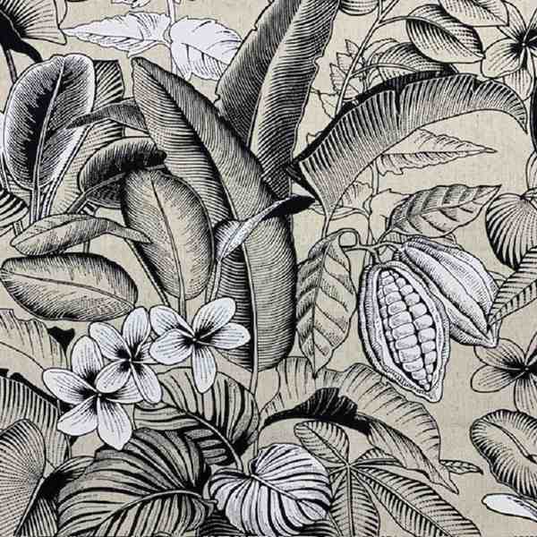 TISSU TOILE ASPECT LIN CABOSSE LICO