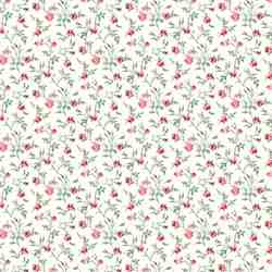 TISSU COTON GRACE ROSE
