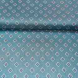 Tissu Popeline de Coton Oeko-Tex - Finesse Fleurie