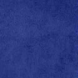 TISSU VELOURS COTELE BLEU ROYAL