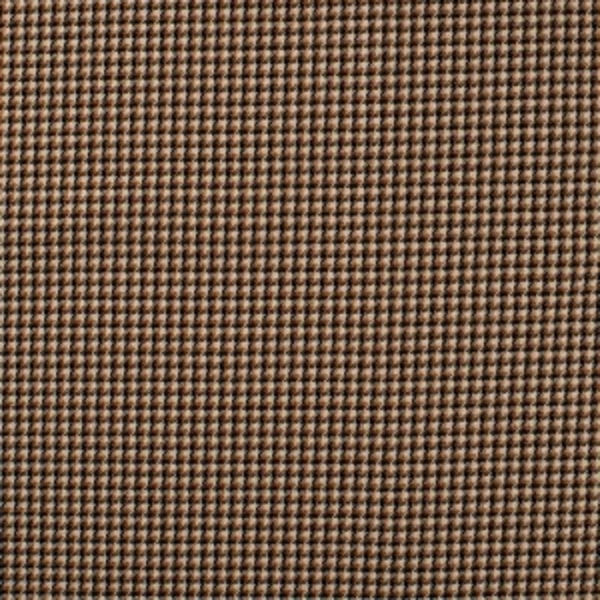 TISSU DELAMA CLASSIC PETITS CARREAUX MARRON