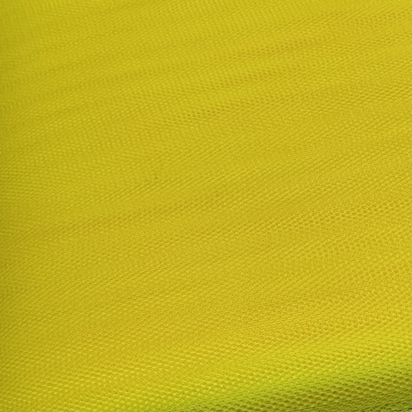 TISSU TULLE JAUNE FLUO