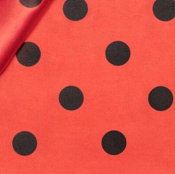 SATIN DEGUISEMENT COCCINELLE