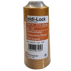 CONE DE FIL SPECIAL TOLDI LOCK 2500M OCRE