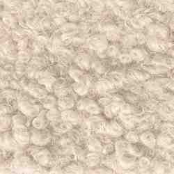 TISSU BOUCLETTE UNI ECRU