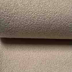 TISSU BOUCLETTE UNI ECRU