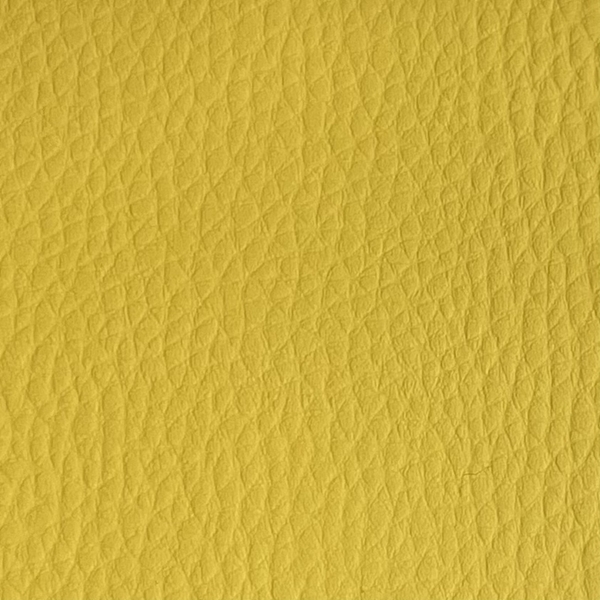 TISSU SIMILI CUIR JAUNE POUR TETE  DE LIT