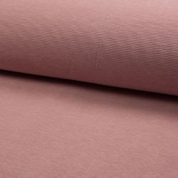 TISSU JERSEY OTTOMAN VIEUX ROSE