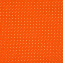 TISSU COTON TETE EPINGLE ORANGE