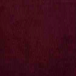 TISSU VELOURS COTELE BORDEAUX