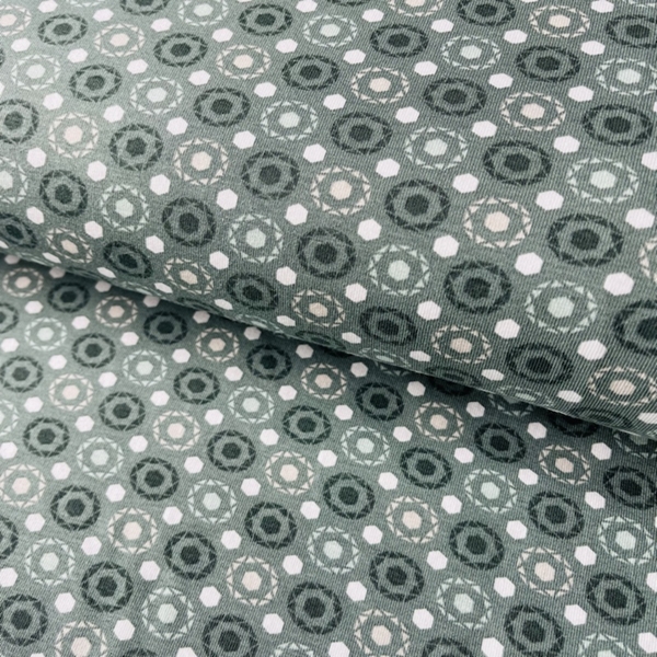 JERSEY ORGANIC OEKO-TEX GRAPHIQUE GRIS