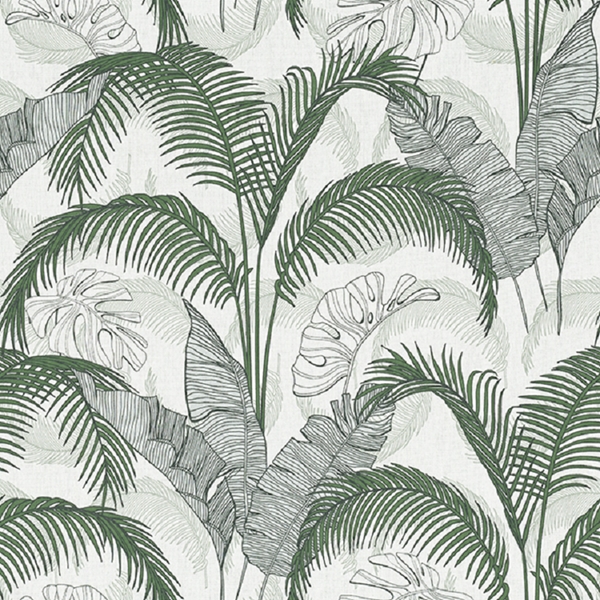 TISSU TOILE PLANETE TROPICALE 