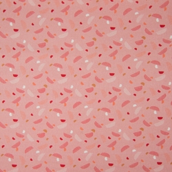 COTON OEKO-TEX POINT ROSE 