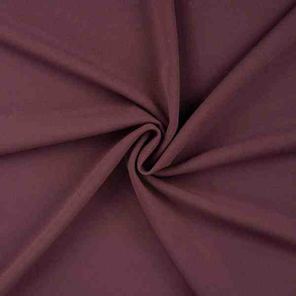 TISSU SCUBA CREPE ROUGE BORDEAUX