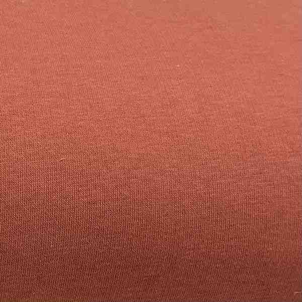TISSU MOLLETON CHAUD TERRACOTTA