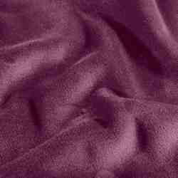 TISSU VELOURS BROSS PRUNE
