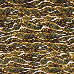 TISSU VISCOSE TWILL LEOPARD VERT KAKI