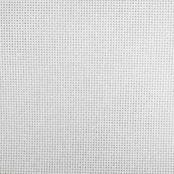 COUPON TOILE A BRODER  7.2 BLANC 50 X 75 CM