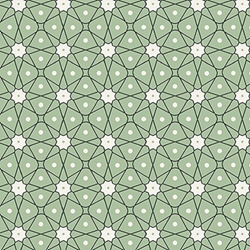 TISSU COTON  CERAMIK VERT D'EAU