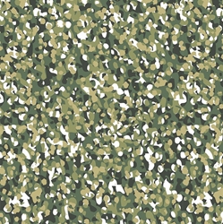 TISSU COTON WOODLAND CAMOUFLAGE VERT 