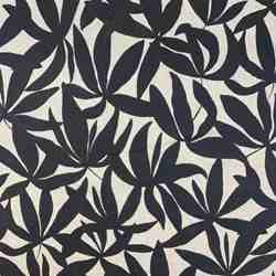 TISSU ASPECT LIN LICO MFTA ALBA NOIR NATUREL