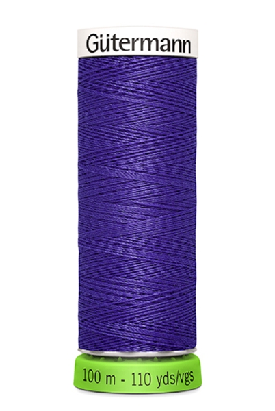 FIL POUR TOUT COUDRE 100M RECYLCLÉ BLEU VIOLET