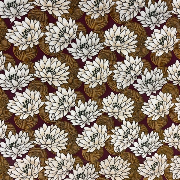 COUPON COTON OEKO-TEX NENUPHAR  0M95 X 1M40