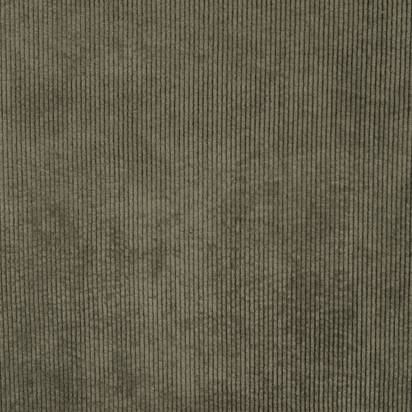  TISSU VELOURS GROSSE COTE VERT KAKI