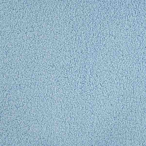 TISSU SOFT TEDDY BOUCLETTE BLEU POUDRE