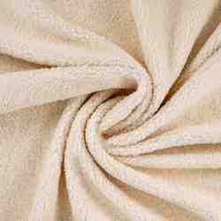 TISSU SHERPA IMITATION MOUTON ECRU