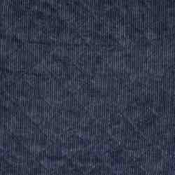TISSU VELOURS COTELE  MARINE INTERIEUR BEIGE