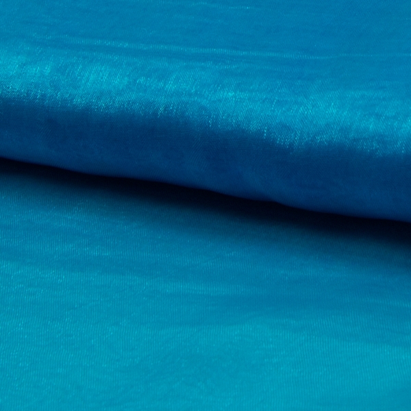 TISSU ORGANZA TURQUOISE