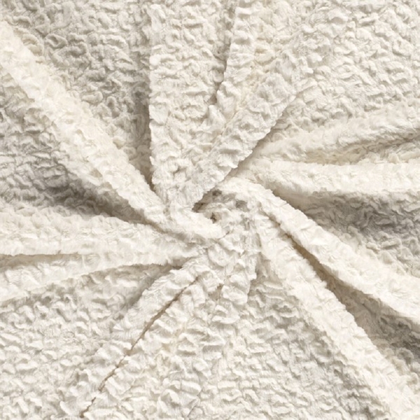 TISSU FAUSSE FOURRURE SOFT NATUREL
