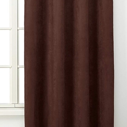 TISSU SUEDINE MARRON