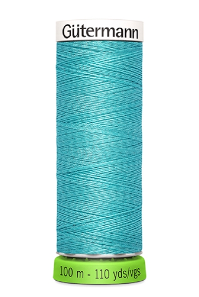 FIL POUR TOUT COUDRE 100M RECYLCLÉ BLEU TURQUOISE