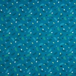 COTON OEKO-TEX POINT BLEU 