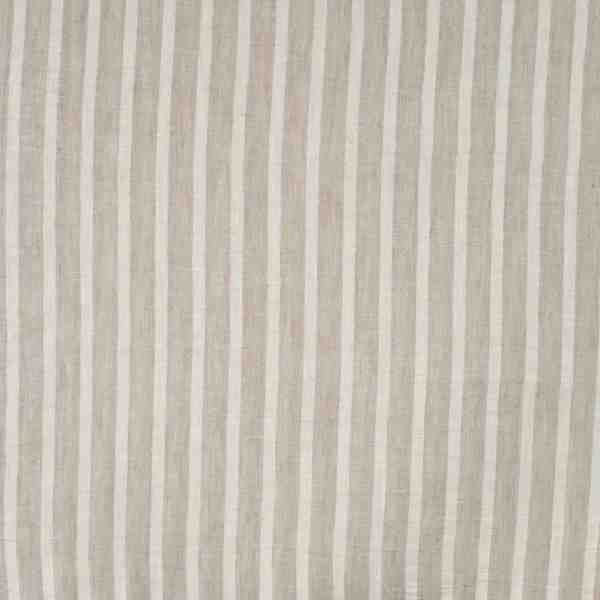 TISSU LIGNES RAYÉ BEIGE ECRU