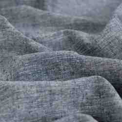 TISSU LIN COTON VISCOSE BLEU MARINE