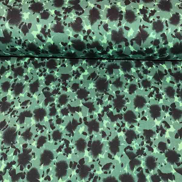 TISSU SATIN COTON ECLAT VERT