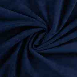 TISSU SUEDE EPAIS MISTRAL BLEU MARINE