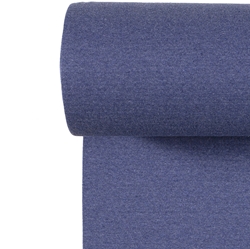 TISSU BORD-COTE RECYCLE OEKO-TEX BLEU JEANS