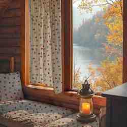 TOILE ASPECT LIN EDELWEISS